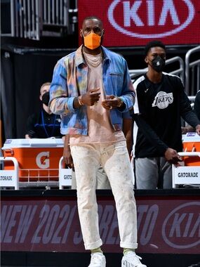 Tie-Dye Twill Trucker Jacket - Allen Onyia for International Concepts - NEW